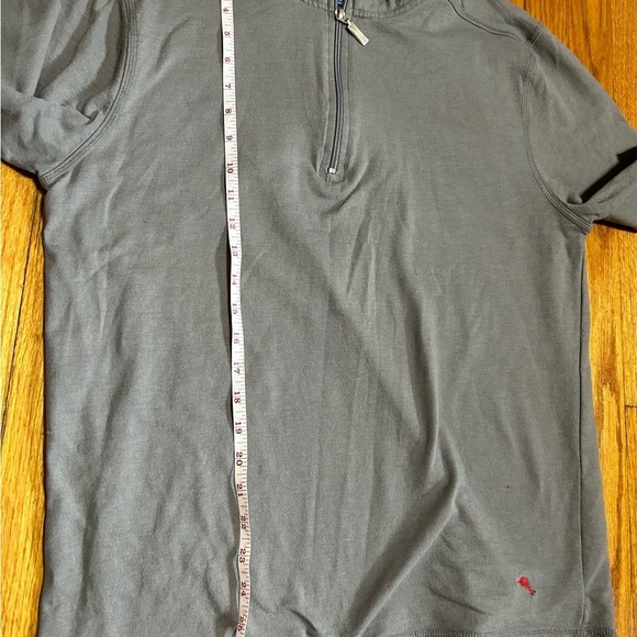Tommy Bahama Womens Half Zip Pullover Sweater Size Medium Grey - Picture 5 of 8